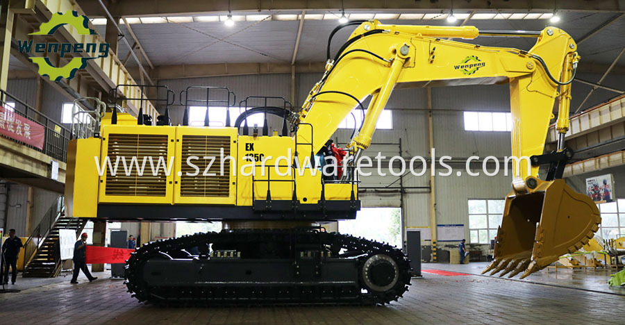 125 ton hydraulic crawler mining excavator for sale